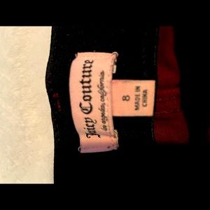 Burgundy juicy couture jeans Size 8